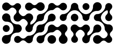 Nokta geometrik deseni birleştir. Sinirsel metabol bağlantıları bg, bilim soyut duvar kağıdı, organik sıvı şekilli arka plan, teknolojik yuvarlak tasarım. Nokta simgesi vektör patern