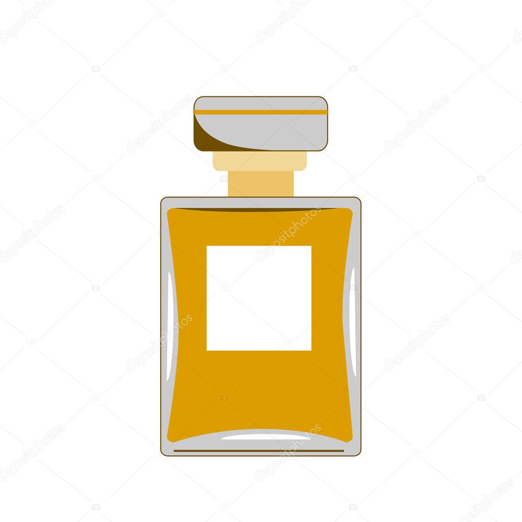 Vector Perfume icon. Retro perfume illustration for print, web, mobile and infographics isolated on white.