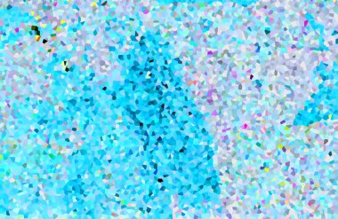 İzlenimcilik stili ve puantilizm açısından soyut, parlak arkaplan. Parlak tropikal yaz renkleri.