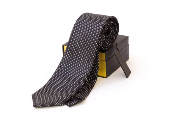 Preto mens gravata — Fotografia de Stock