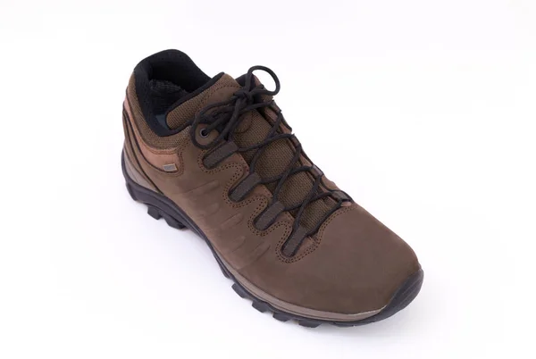 Bruin trekking schoen — Stockfoto