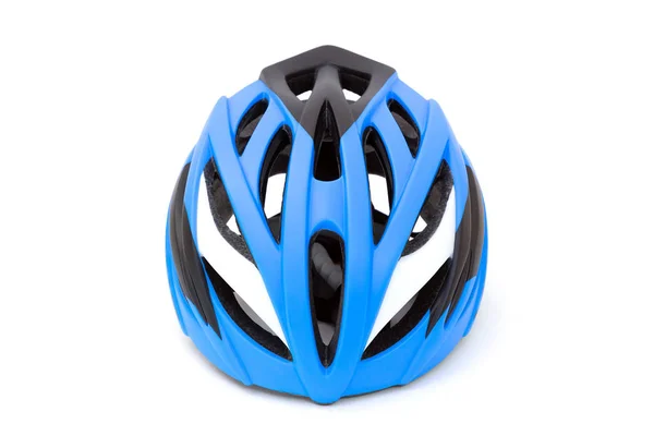 Casco da ciclismo blu — Foto Stock