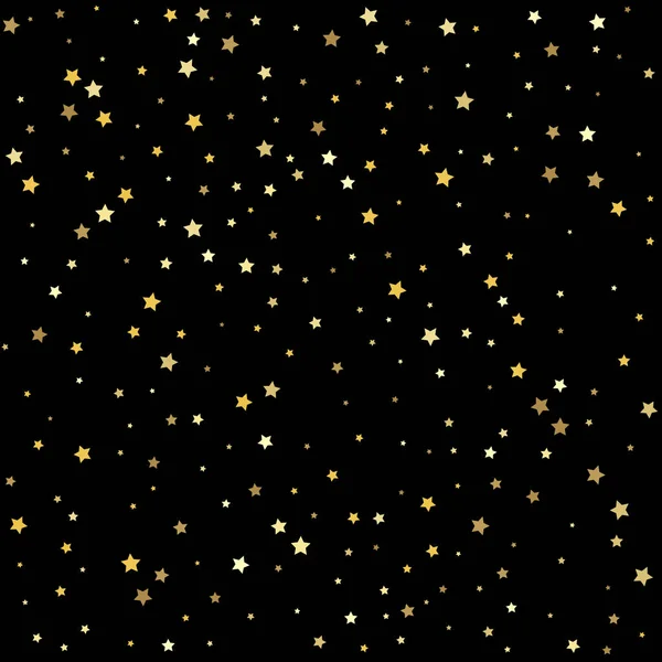 Gold stars. Golden stars on a square background.