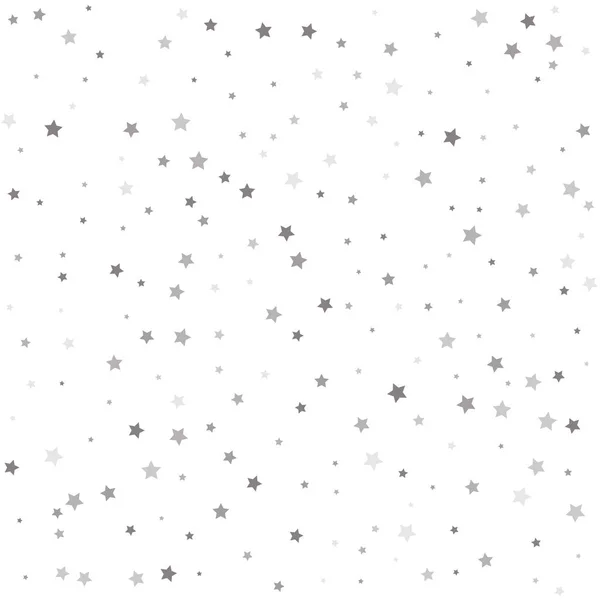 Silver glitter stars falling from the sky on white background. A Stock  Vector by ©Roussanov 183750564