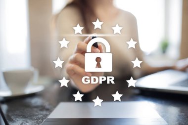 Gdpr. veri koruma yönetmeliği. Siber güvenlik ve Gizlilik.