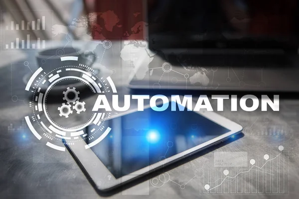 Otomasyon kavramı bir yenilik iyileştirilmesi verimlilik, teknoloji ve iş süreçlerinde güvenilirlik olarak.
