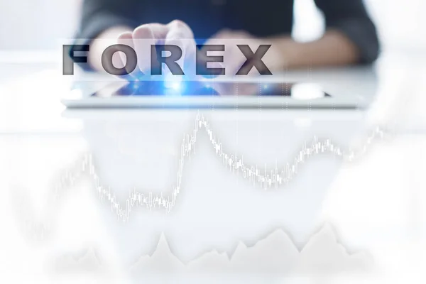 Forex trading, Online inwestycji. Koncepcja biznesu, internet i technologia. — Zdjęcie stockowe