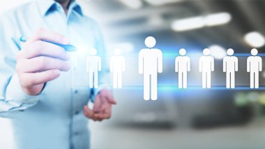 İnsan Kaynakları, İnsan Kaynakları Yönetimi, İşe Alım, Yetenek Aranıyor, İş Bulma Konsepti.