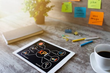 KPI Anahtar Performans Göstergesi. Endüstriyel İmalat Şirketi Pazarlama Stratejisi.