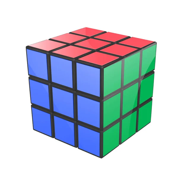 Rubik küp vektör çizim s