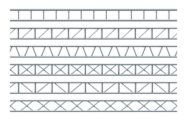 Çelik kafes kiriş gerçekçi Dikişsiz desen tasarımı açık hava reklamcılığı ve yol işaretleri için.