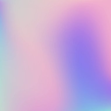 Soyut bulanık Holografik gradyan arka plan Modern minimal tasarım.