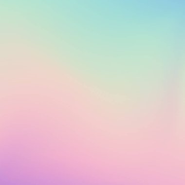 Soyut bulanık Holografik gradyan arka plan Modern minimal tasarım.