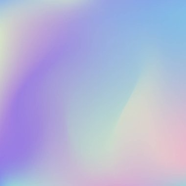 Soyut bulanık Holografik gradyan arka plan Modern minimal tasarım.