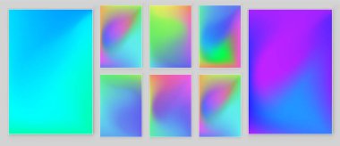 Parlak renkler degrade soyut arka plan. Vektör şablonu.