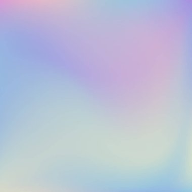 Soyut bulanık Holografik gradyan arka plan Modern minimal tasarım.