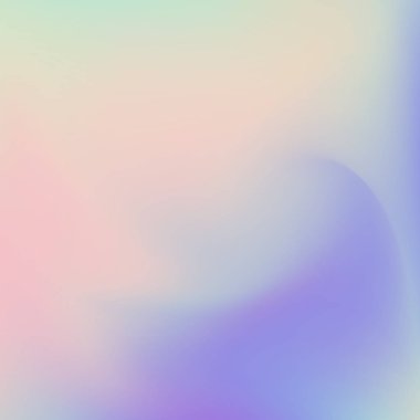 Soyut bulanık Holografik gradyan arka plan Modern minimal tasarım.