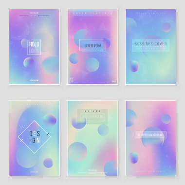 Holografik kağıt sihirli folyo mermer kapak seti. 