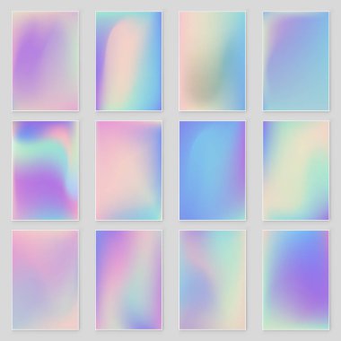 Holografik kağıt sihirli folyo mermer kapak seti. 