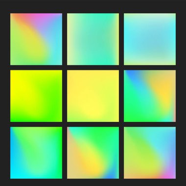 Taze bahar bulanık zemin seti. Eko arka plan