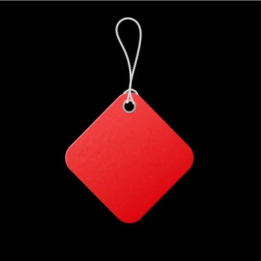 Kırmızı etiket. Satış promosyon, düşük fiyat teklifi.