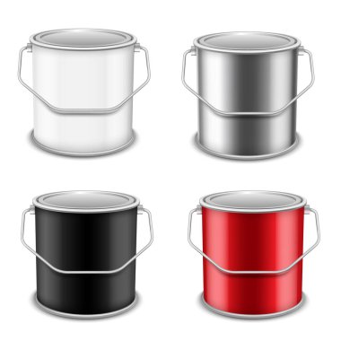 Gerçekçi vektör 3D model boya ayarlanabilir. Reklam ürünleri için gerçekçi bir şablon.