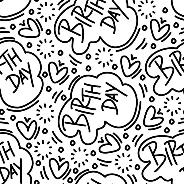 Doğumgünü Kutlaması Doodle Kusursuz