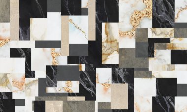Kusursuz mermer döşeme dokusu. Açık mermer bir taş zemin veya cephenin tam boyutlu kusursuz dokusu mimari görselleştirme projeleri için iyidir..