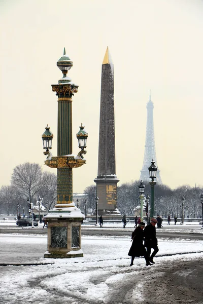 Place Concorde Parijs — Stockfoto