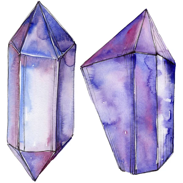 Pedra de diamante colorido jóias mineral . — Fotografia de Stock