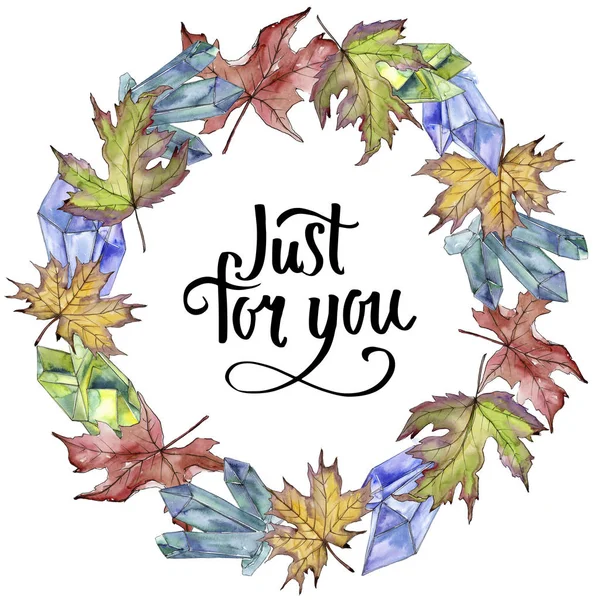 Akçaağaç yaprağı. Yaprak bitki botanik bahçe çiçek yaprakları. Çerçeve kenarlığı süsleme Meydanı.