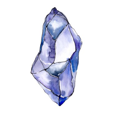 Mavi elmas taş takı maden.