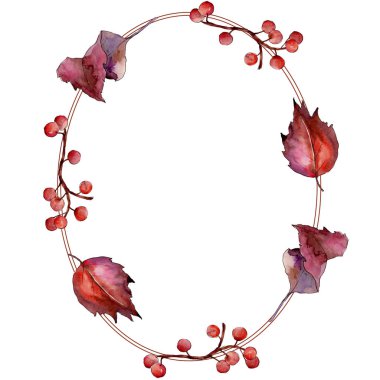 Suluboya sarı Kartopu çiçeği yaprağı. Yaprak bitki botanik bahçe çiçek yaprakları. Çerçeve kenarlığı süsleme Meydanı. Aquarelle yaprak için arka plan, doku, sarıcı desen, çerçeve veya kenarlık.