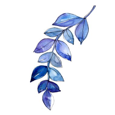 Noel kış tatil sembolü izole bir suluboya tarzında. 2019 yıl, mutlu tatiller. Aquarelle Noel kartı için arka plan, doku, sarıcı desen, çerçeve veya kenarlık.