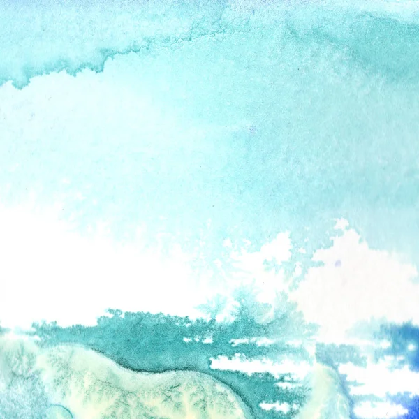 Soyut suluboya kağıdı sıçrama şekilleri çizim izole. Resimde aquarelle arka planı için.