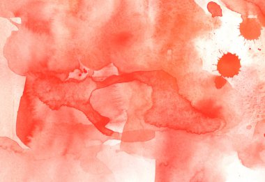 Soyut suluboya kağıdı sıçrama şekilleri çizim izole. Resimde aquarelle arka planı için.