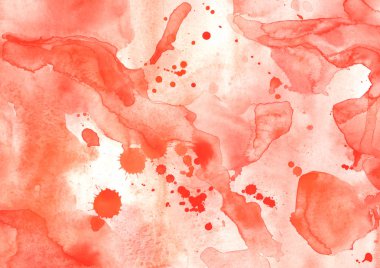 Soyut suluboya kağıdı sıçrama şekilleri çizim izole. Resimde aquarelle arka planı için.