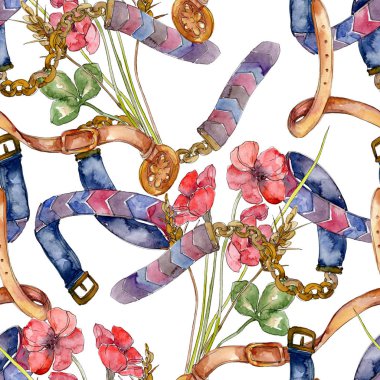 Moda kroki çizim suluboya tarzında yazdırır. Suluboya arka plan ayarlamak. Sorunsuz arka plan deseni.