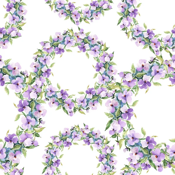 Μπουκέτο λουλουδιών λουλουδιών βοτανικό. Σύνολο εικονογράφησης φόντου... Ομαλή μοτίβο φόντου. — Φωτογραφία Αρχείου