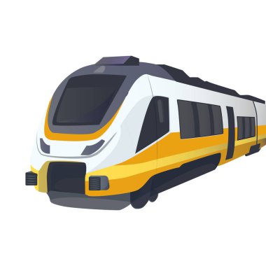 Vektör Tren lojistik ve ulaşım. Küresel kurye teslimat hizmetleri. Online takip sistemi. Oyulmuş mürekkep sanatı.