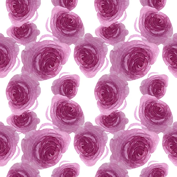 Bazsarózsa Virágos Botanikus Virágok Vad Tavaszi Levél Vadvirág Akvarell Illusztráció — Stock Fotó