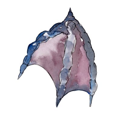 Kaz ayak çiftlik hayvan izole. Suluboya arka plan illüstrasyon seti. İzole kaz illüstrasyon elemanı.