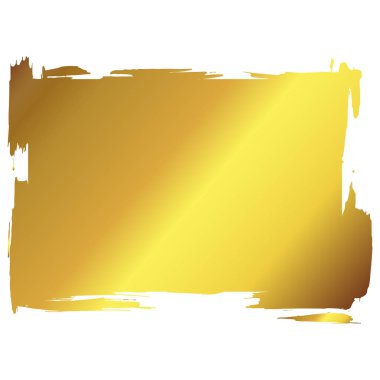 Altın vektör sanat çerçevesi. Dekorasyon sınır arka plan. Vintage deco lüks kart etiketi illüstrasyon şablonu.