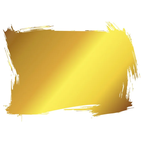 Cornice d'arte vettoriale dorata. Decorazione sfondo bordo. Vintage deco modello di illustrazione etichetta carta di lusso . — Vettoriale Stock