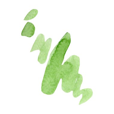 Soyut suluboya kağıdı sıçrama şekilleri çizim izole. Resimde aquarelle arka planı için.