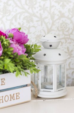 Mezarda pembe peonies buket