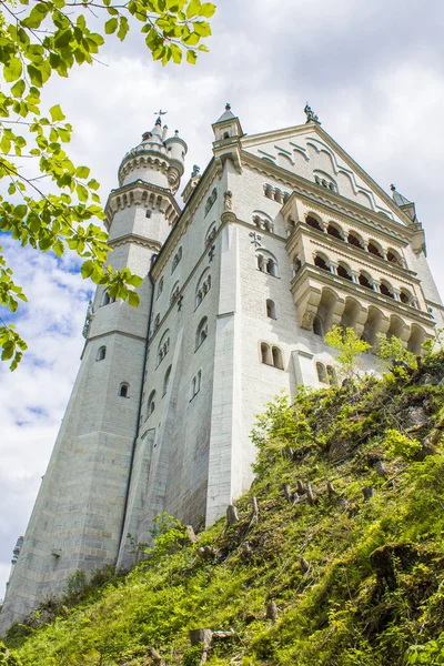 Schwangau Germany 2018 Neuschwanstein Castle — стоковое фото