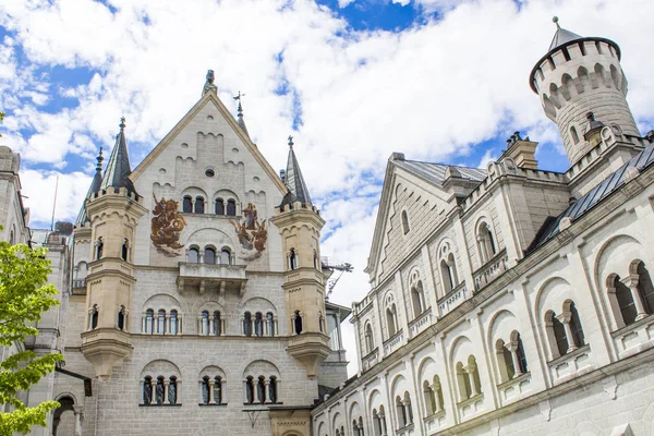 Schwangau Germany 2018 Neuschwanstein Castle — Φωτογραφία Αρχείου