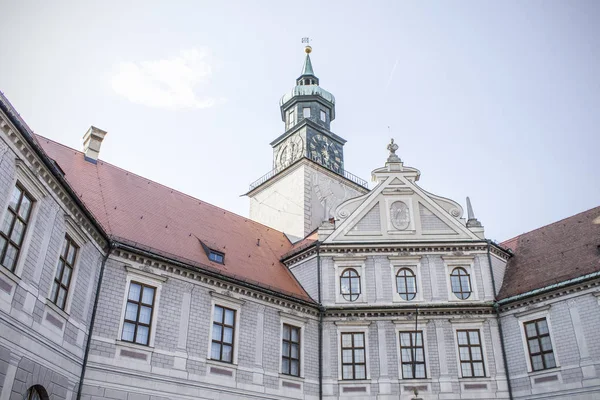 Edificio Del Departamento Del Palacio Baviera Munich Alemania — Foto de Stock