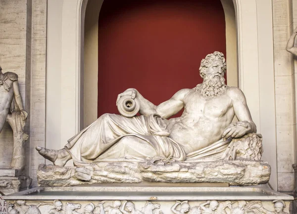 Vatican Rome Italy Sculptures Vatican Museum — стоковое фото